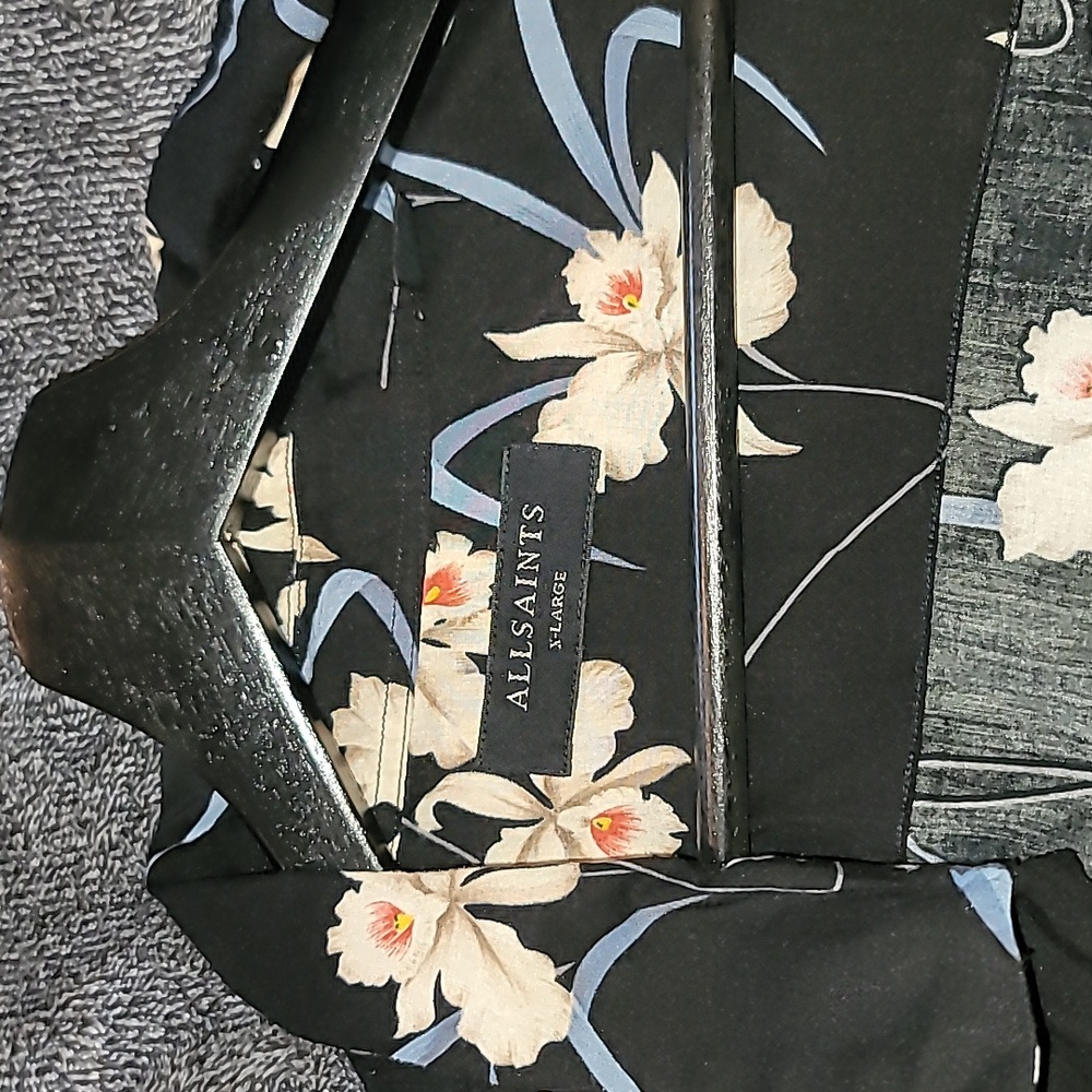 Zara L button up